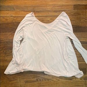 American eagle pink long sleeve